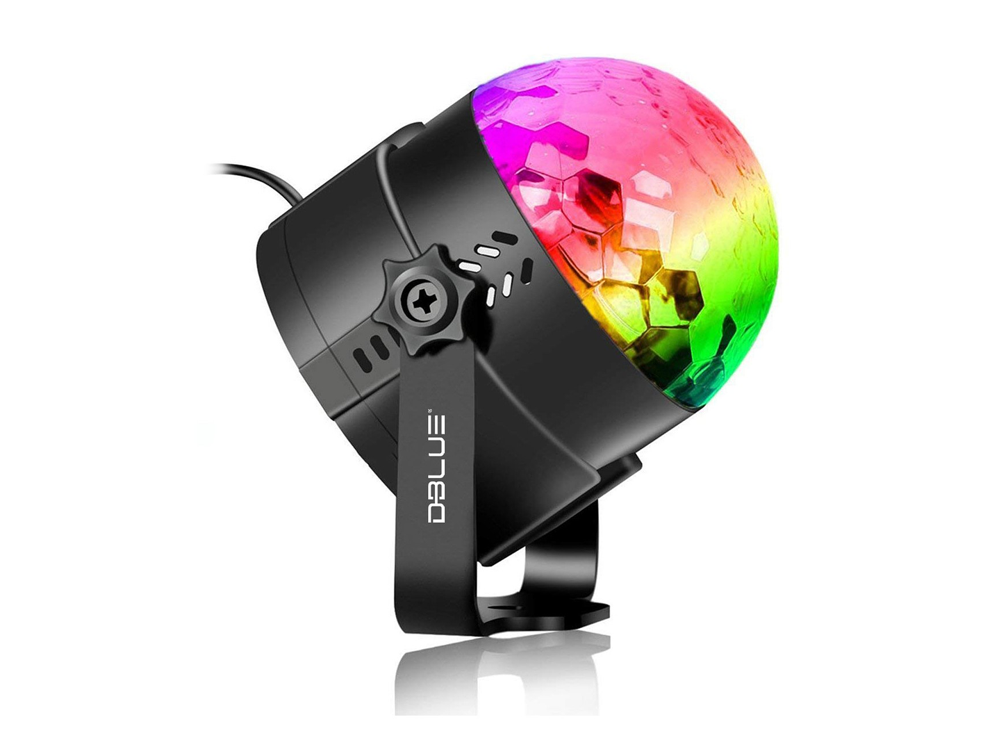 Mini Bola de Luces Led Multicolor Dblue DBPLED31 Rítmica 2