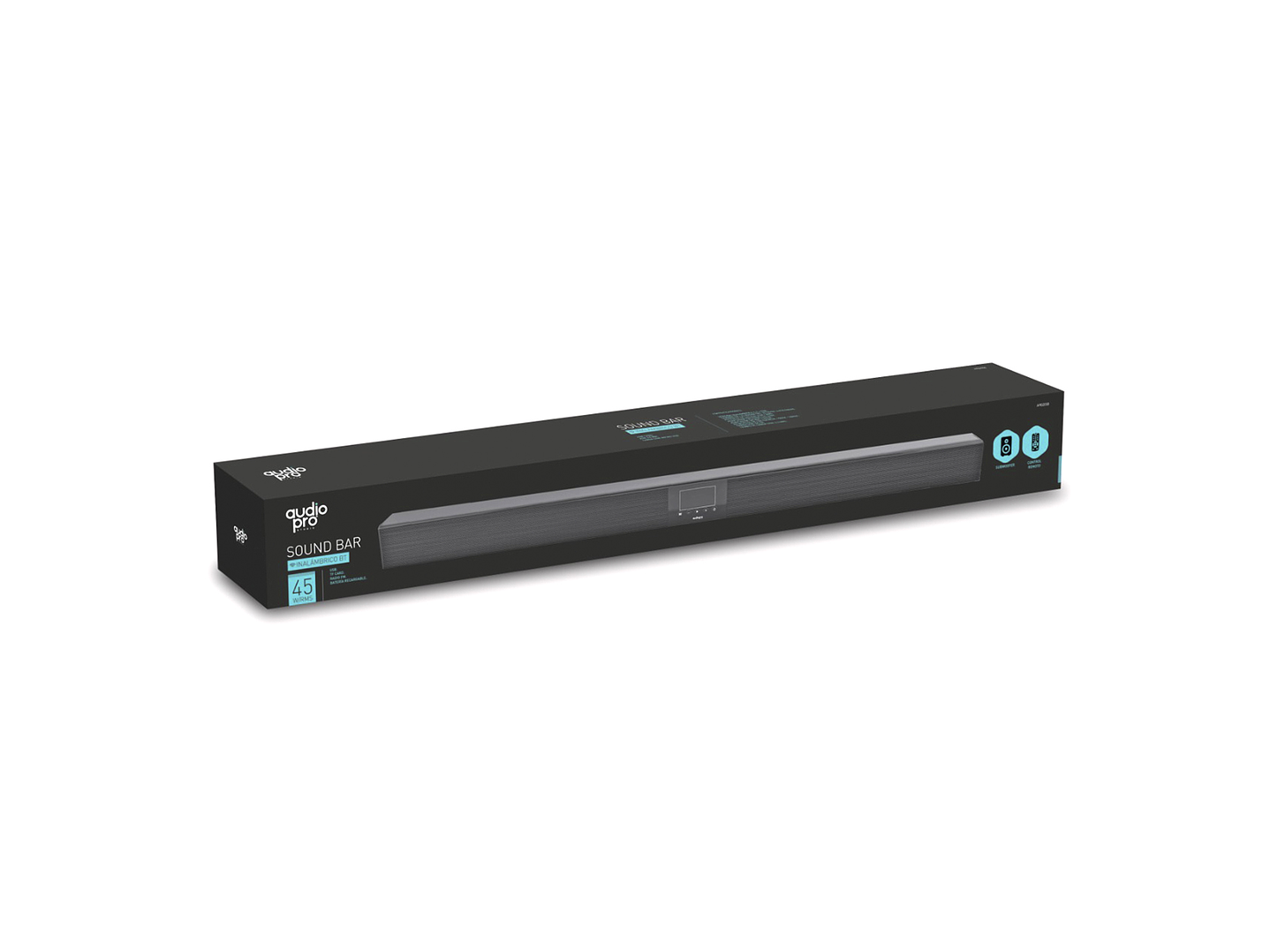 Barra De Sonido BT Con Subwoofer Audiopro Ap02058 5