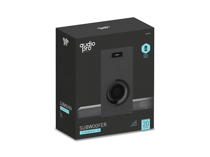 Barra De Sonido BT Con Subwoofer Audiopro Ap02058 6