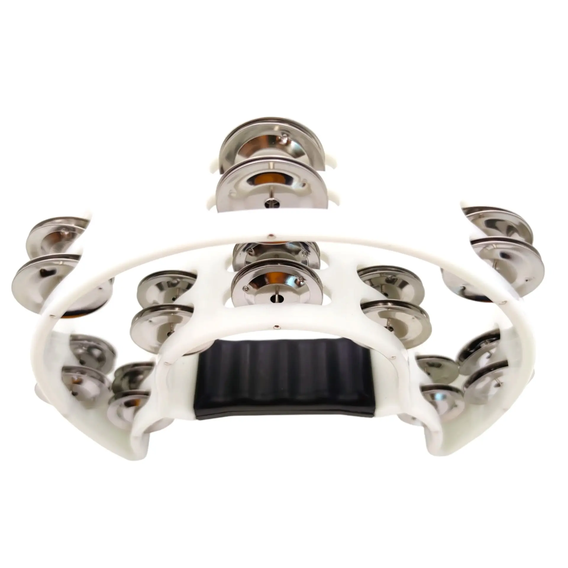 Pandero Musical Media Luna Hendrix Blanco 20x20 cm 5