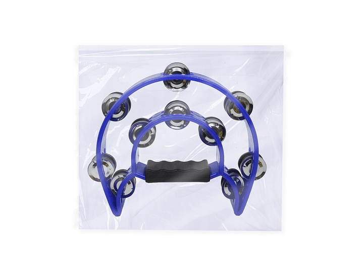 Pandero Musical Media Luna Hendrix Azul 20x20 cm 7