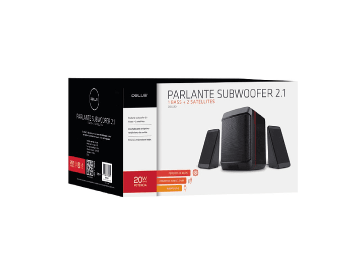 Parlante Subwoofer 2.1 Dblue DBS130 5
