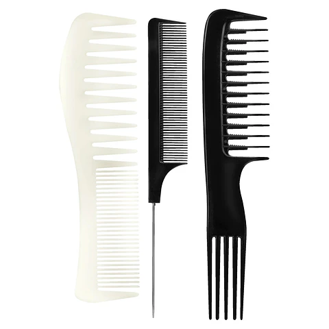 Set De 3 Peines Revlon Iónicos RV3147