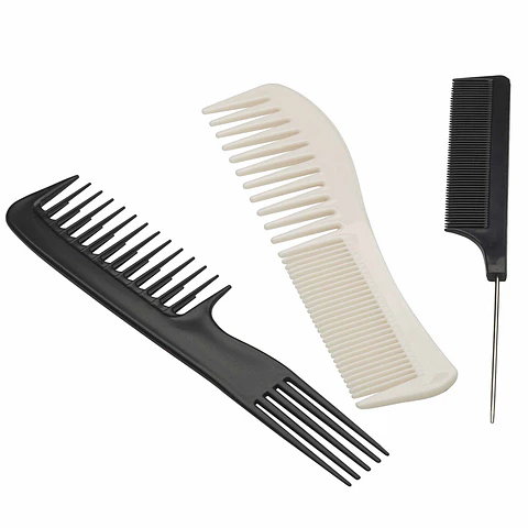 Set De 3 Peines Revlon Iónicos RV3147