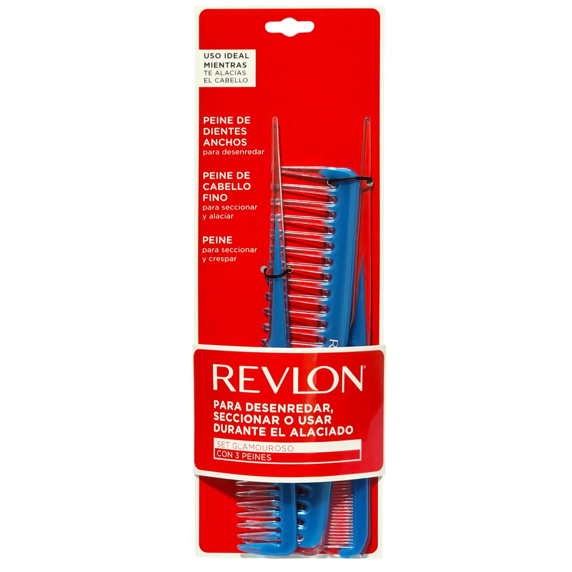 Set De 3 Peines Revlon 2 De Cola Y 1 Standard RV2527 5
