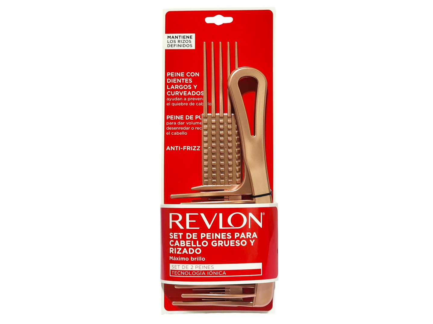 Set De Peines Revlon Para Cabello Rizado RV3271 4