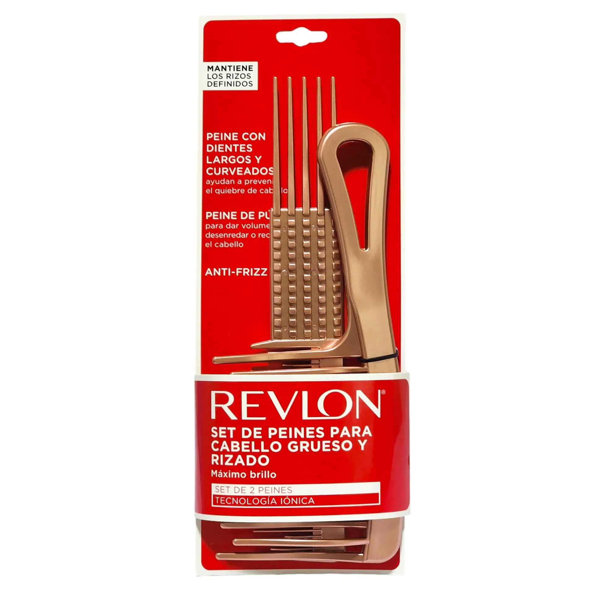 Set De Peines Revlon Para Cabello Rizado RV3271 4