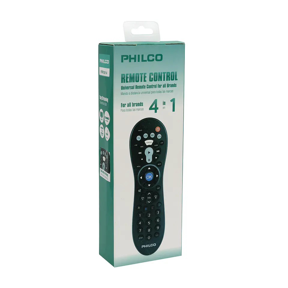 Control Remoto Universal Philco 4 En 1 FRP3014 5