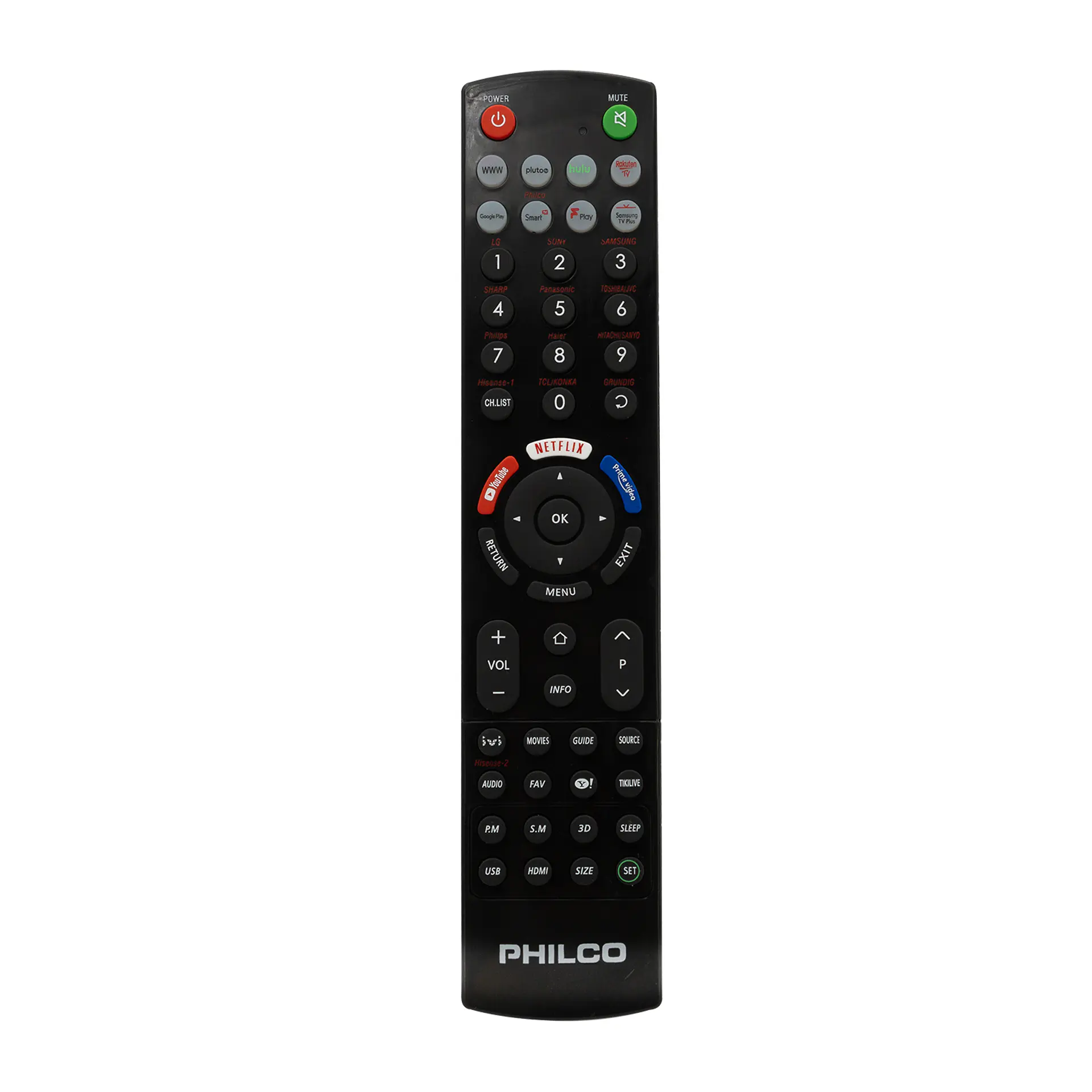 Control Remoto Universal Philco Para Tv FRP3001 1