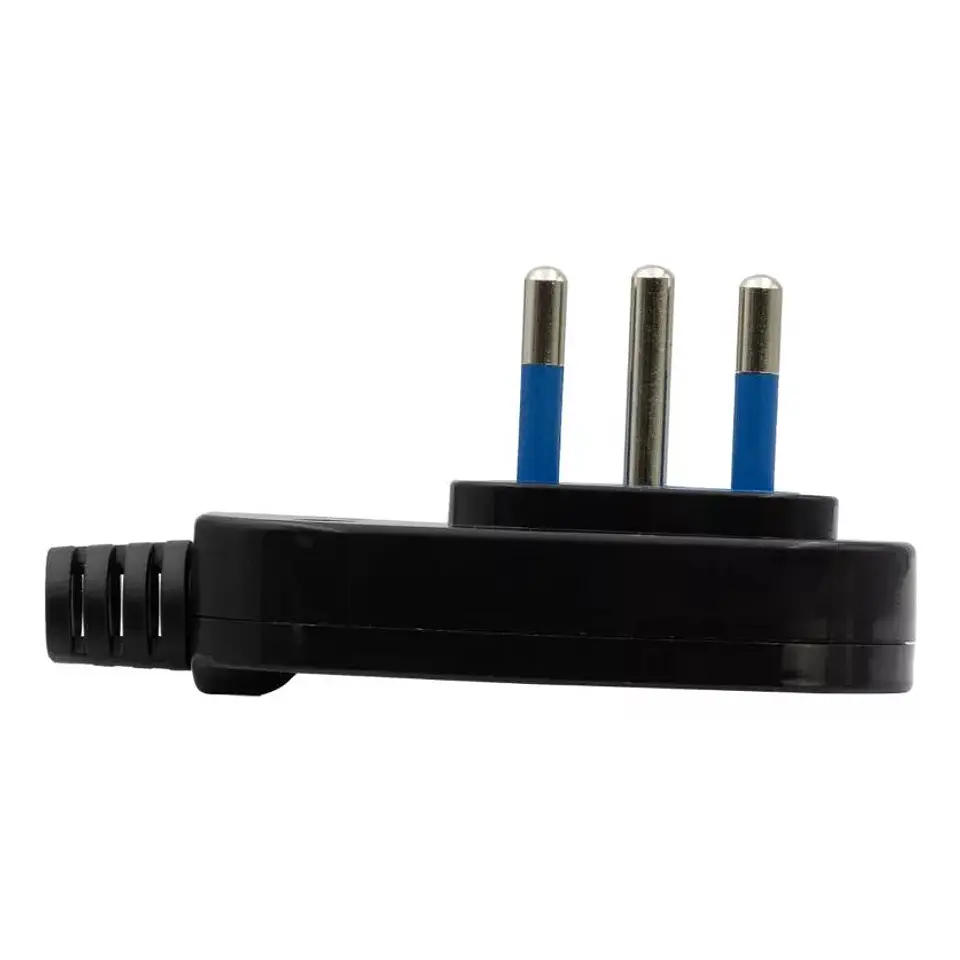 Enchufe Macho Horizontal Philco 2P+T Negro 79309 3