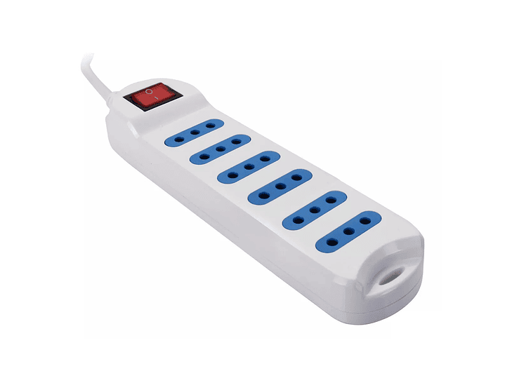 Alargador Eléctrico Philco XT30 5 Mts 6 Pos Blanco 4