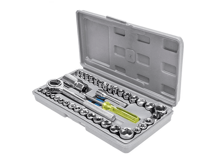 Set Juego Caja Dados Kit 40 Pcs Chicharra 1