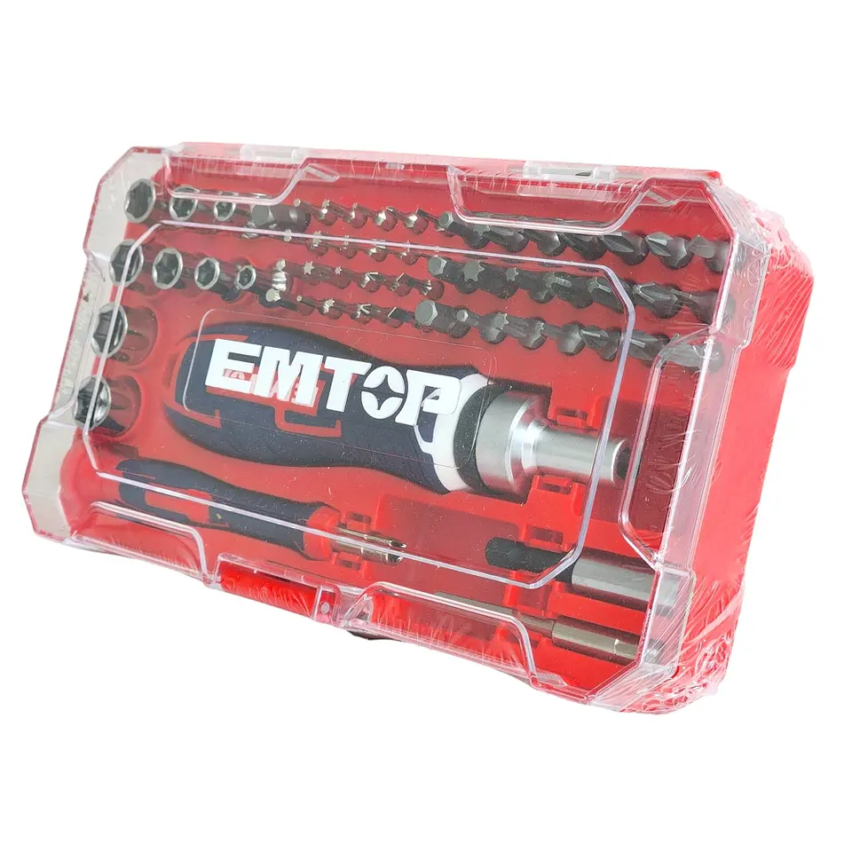 Pack de Destornillador de 55 Pcs  EBST05502 EMTOP 3