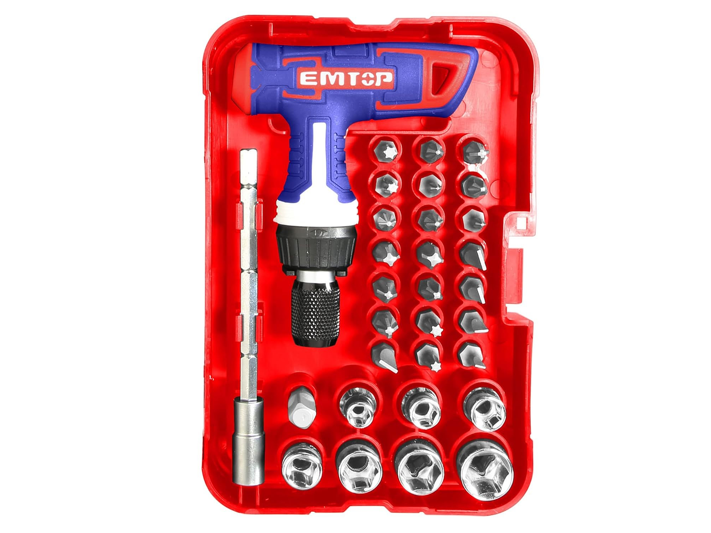 Set de 31 Piezas de Llaves con Mango en T EMTOP EBST03102 1