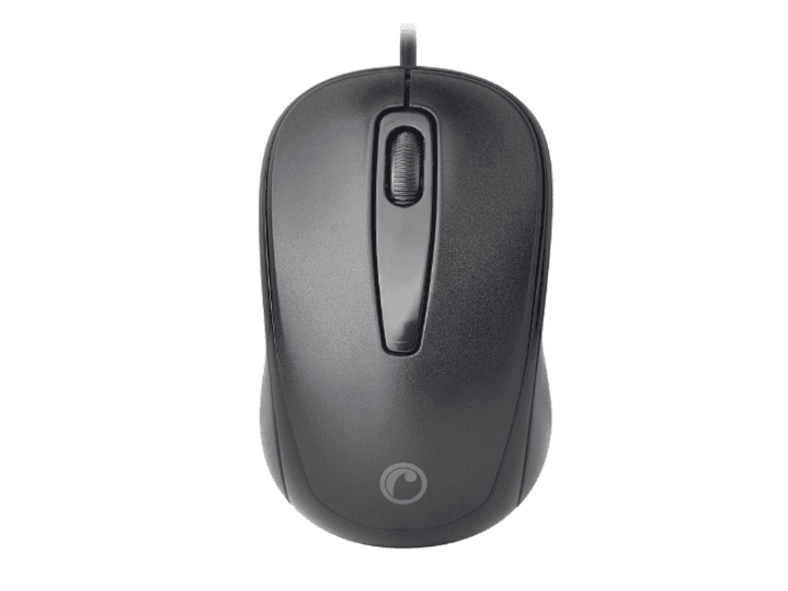 Mouse Óptico Fiddler FDM217 Alámbrico Negro FDM217 1