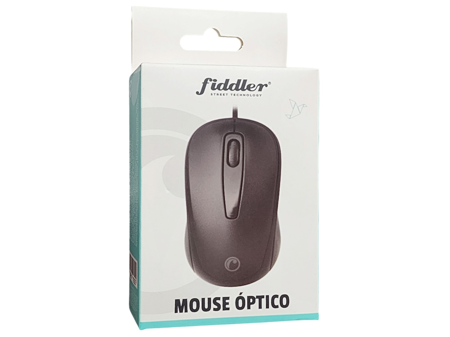Mouse Óptico Fiddler FDM217 Alámbrico Negro FDM217 2