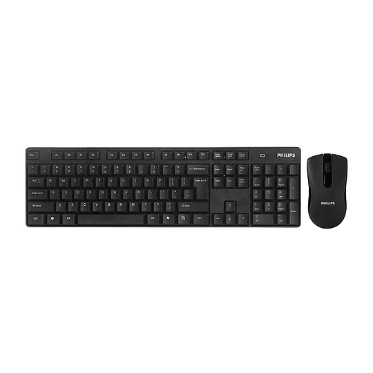 Kit Combo Teclado y Mouse Inalámbrico Philips SPT6501B