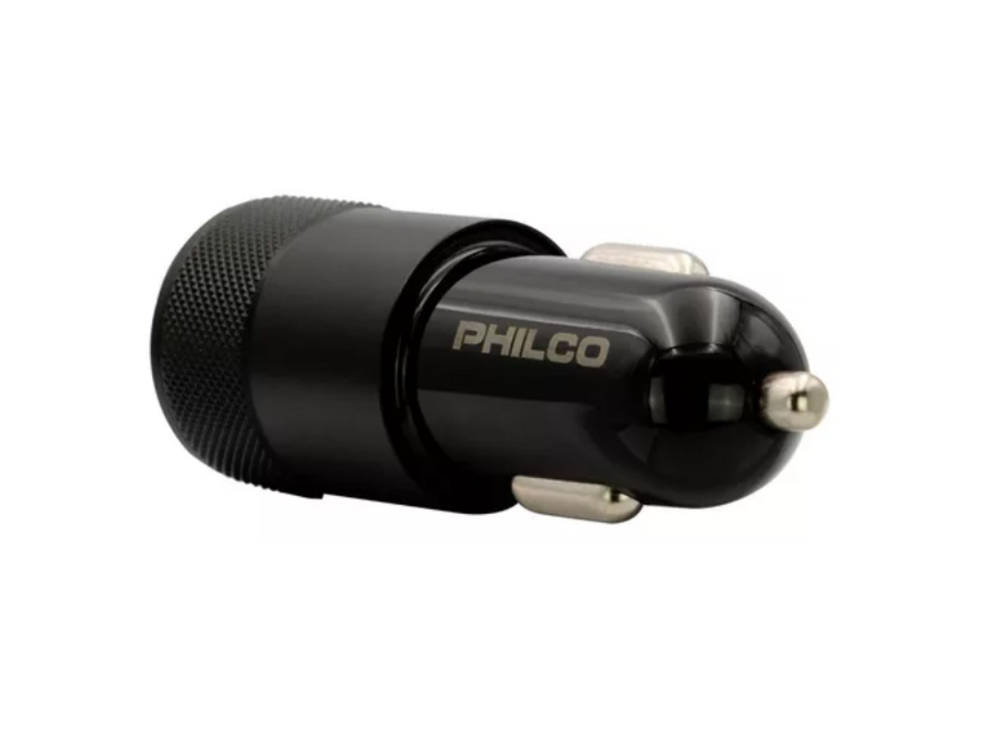 Cargador de Auto USB de 2 Puertos Philco FLP2552B Negro 3