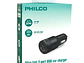 Cargador de Auto USB de 2 Puertos Philco FLP2552B Negro - Miniatura 5