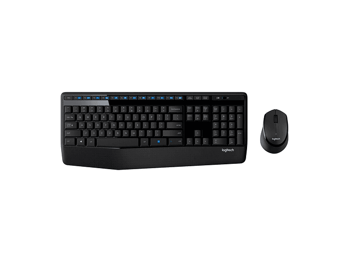 Kit Combo Teclado y Mouse Logitech Comfort MK345 Negro 1