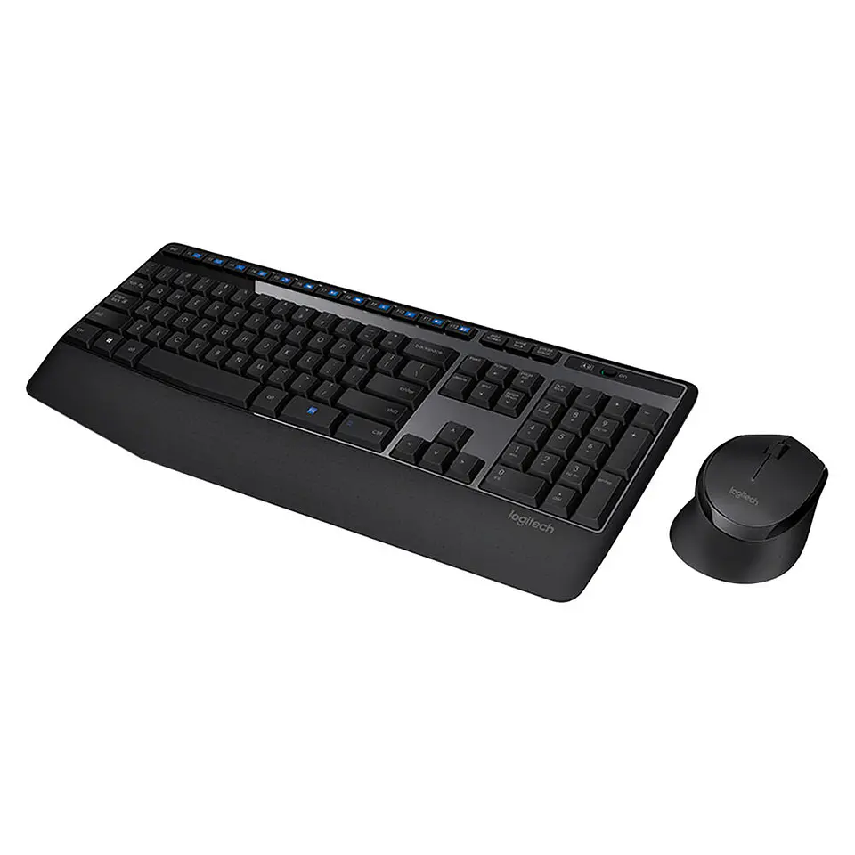 Kit Combo Teclado y Mouse Logitech Comfort MK345 Negro 5