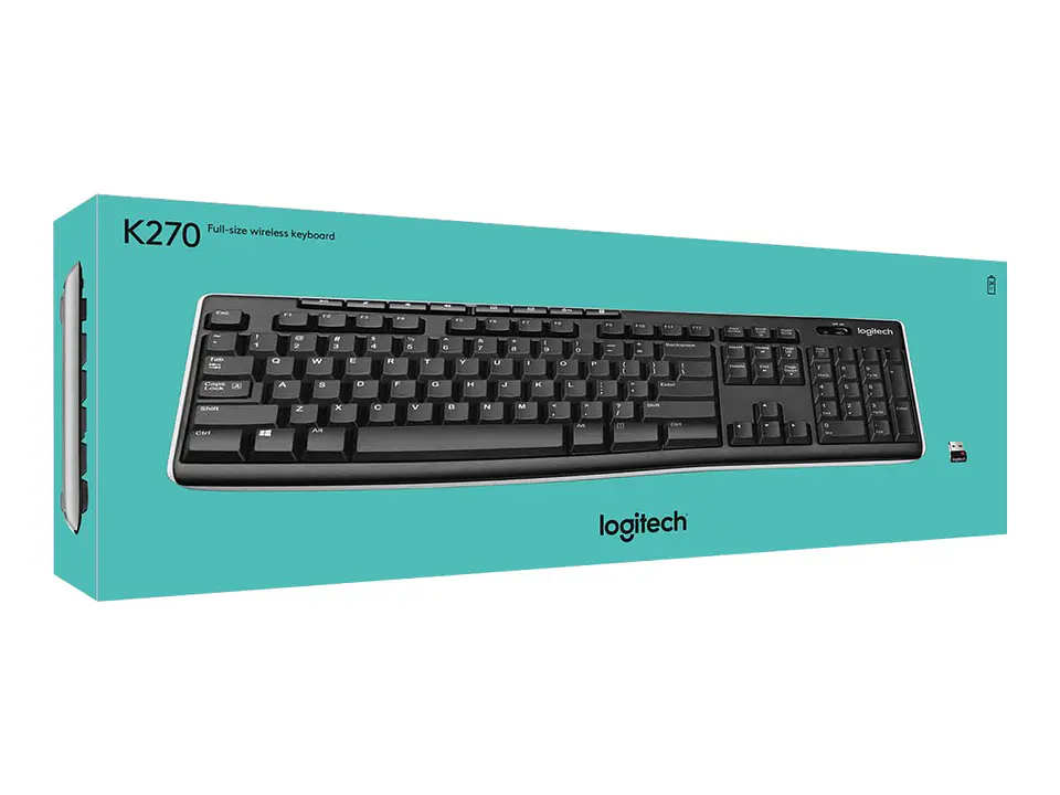 Teclado Inalámbrico Logitech K270 5