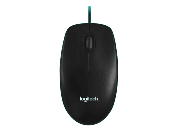 Mouse con Cable Logitech M100 Negro 1