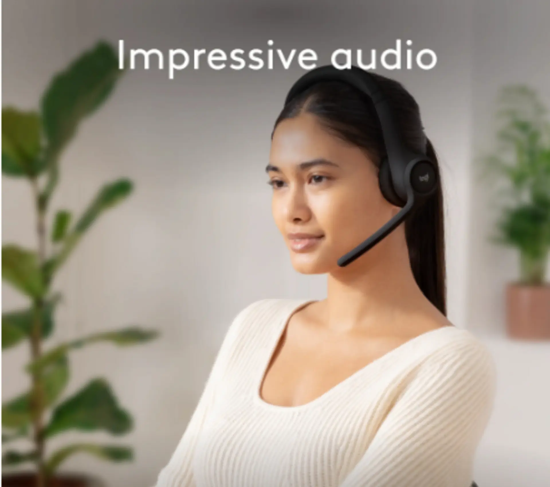 Auriculares inalámbricos con Micrófono Logitech Zone 300 Negro 5