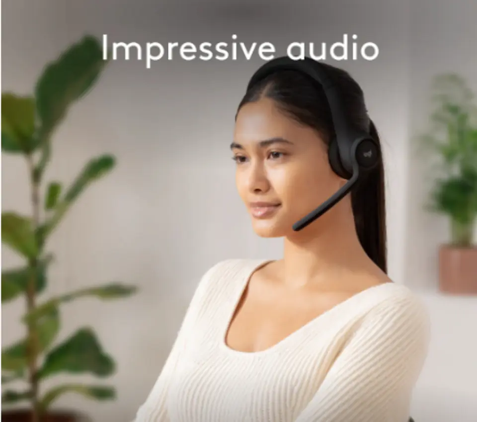 Auriculares inalámbricos con Micrófono Logitech Zone 300 Negro 5