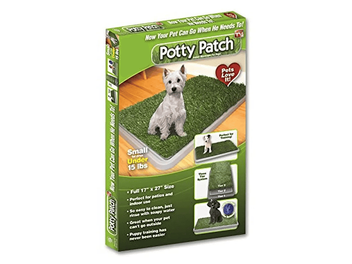 Baño Ecológico Para Mascotas Perros Potty 43x68 cm 3