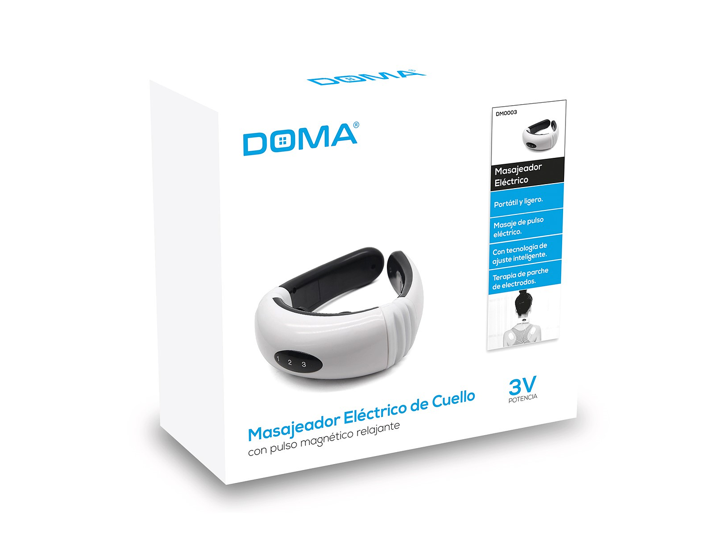 Masajeador Electroestimulador De Cuello Cervical DM0004 4