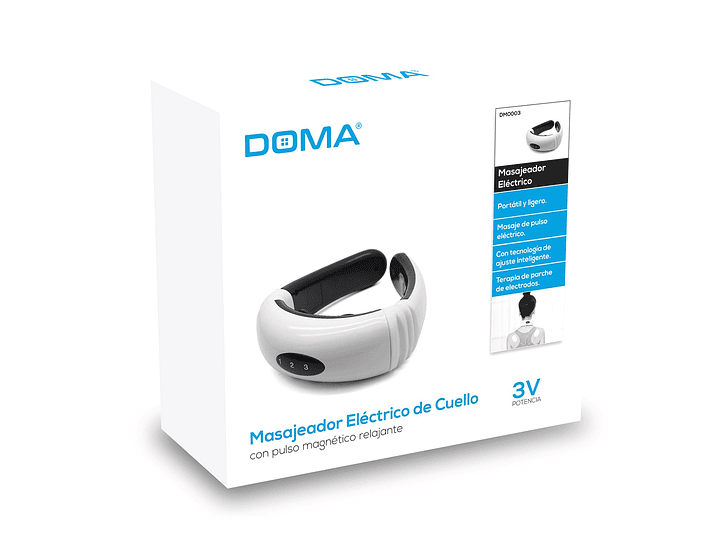 Masajeador Electroestimulador De Cuello Cervical DM0004 4