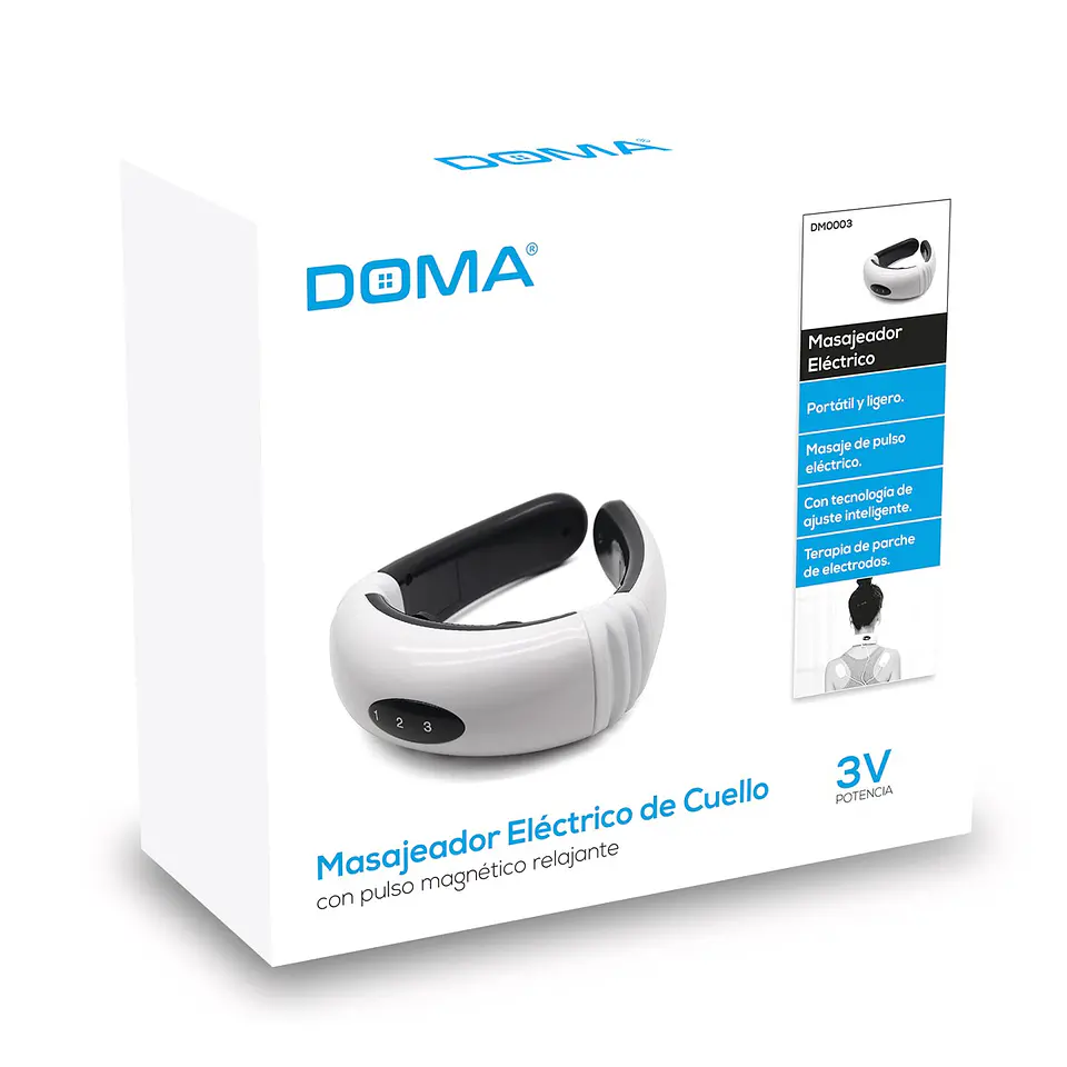 Masajeador Electroestimulador De Cuello Cervical DM0004 4