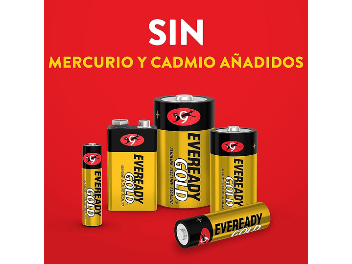 Pack 20 Pilas Eveready AA Alcalina Tira Prepicada 6