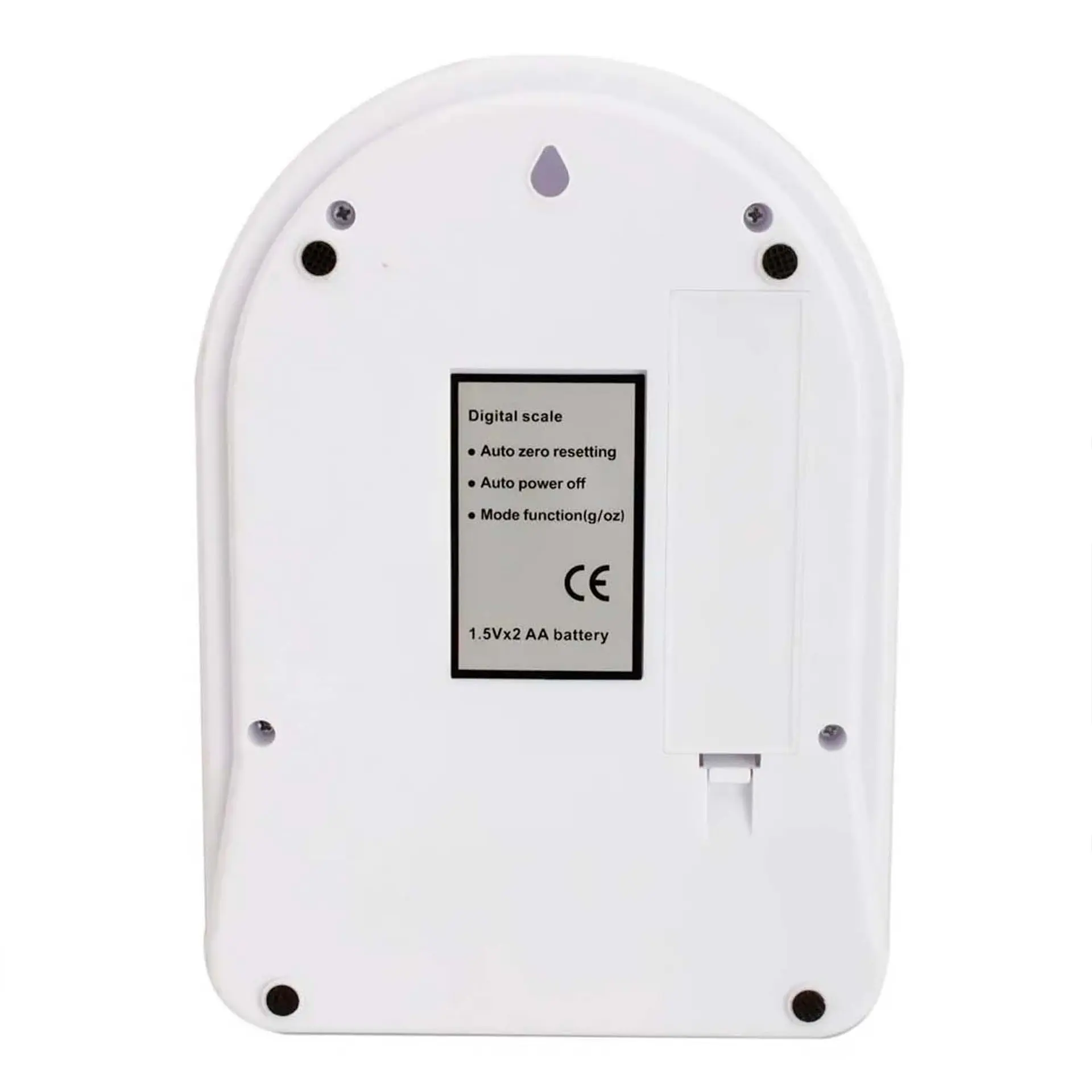 Balanza Pesa de Cocina Digital 7 Kilos Blanca 5