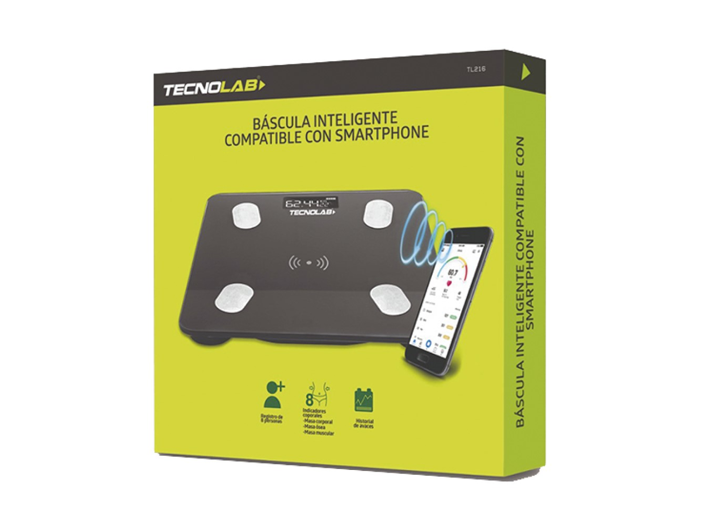 Pesa balanza de baño digital BT Inteligente TL216 2