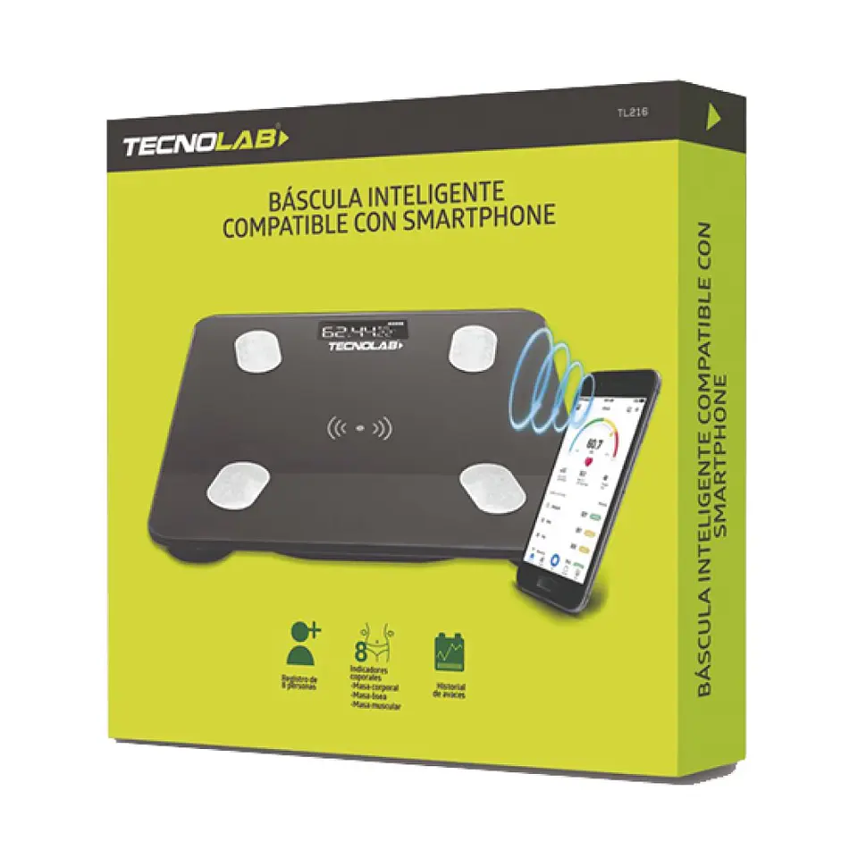 Pesa balanza de baño digital BT Inteligente TL216 2