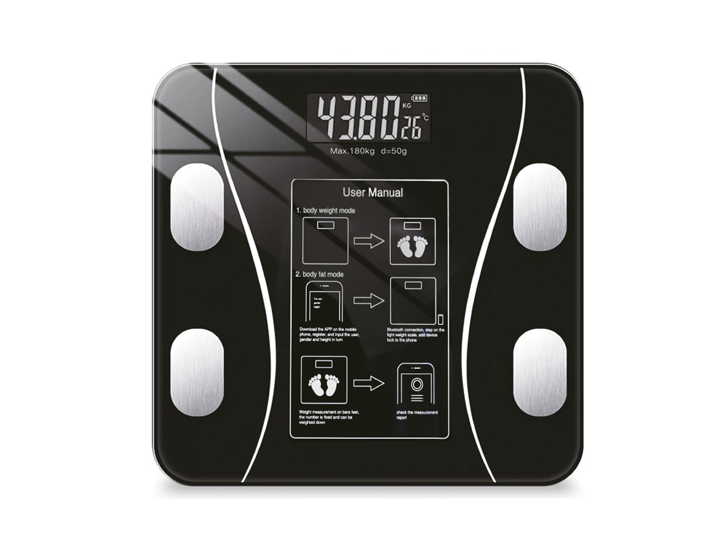 Pesa balanza de baño digital BT Inteligente TL326 1