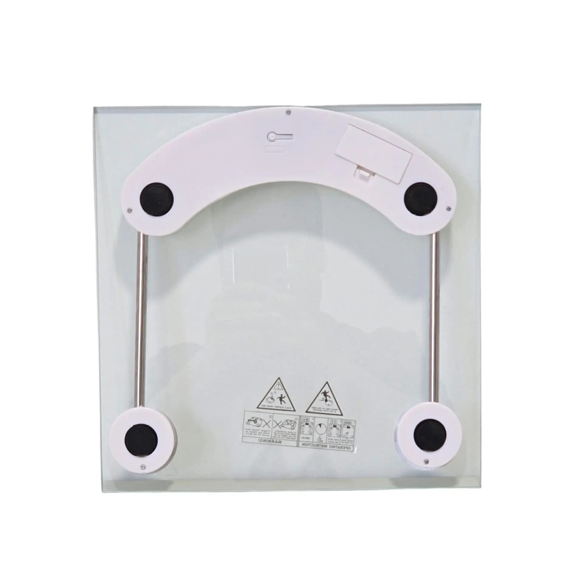 Balanza Digital de Baño Vidrio Templado Dblue Cuadrada 4