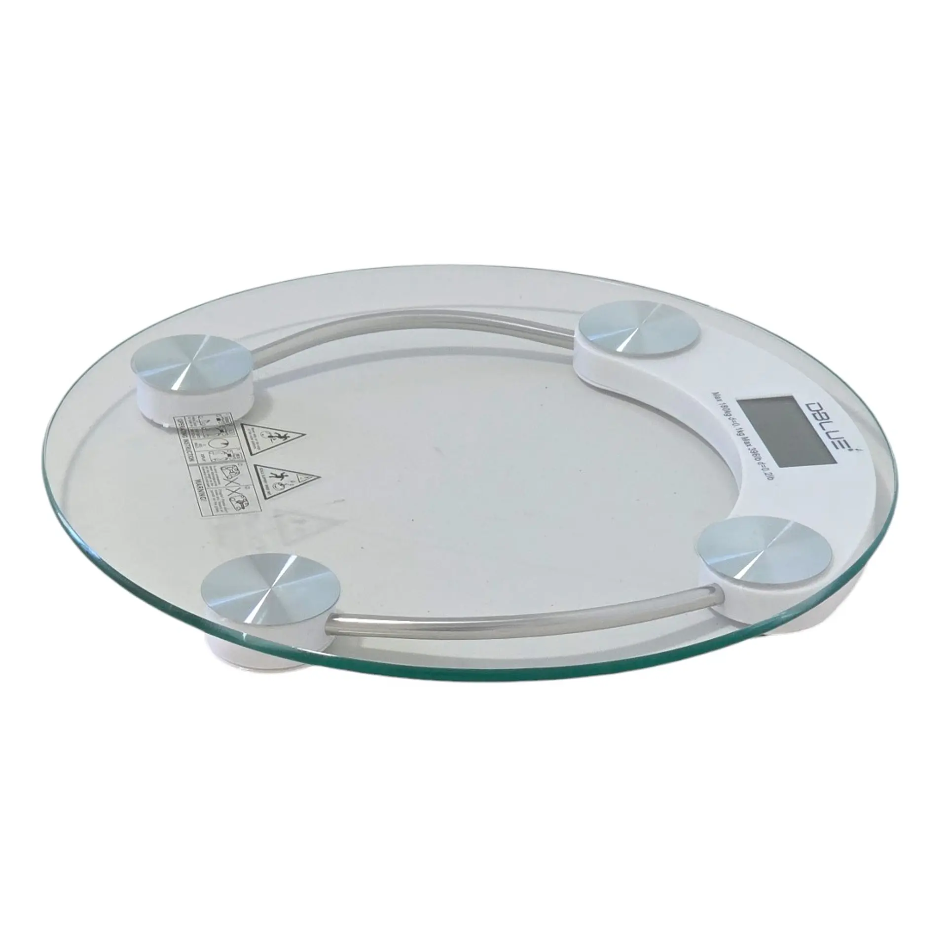 Balanza Digital de Baño Vidrio Templado Dblue Circular 2