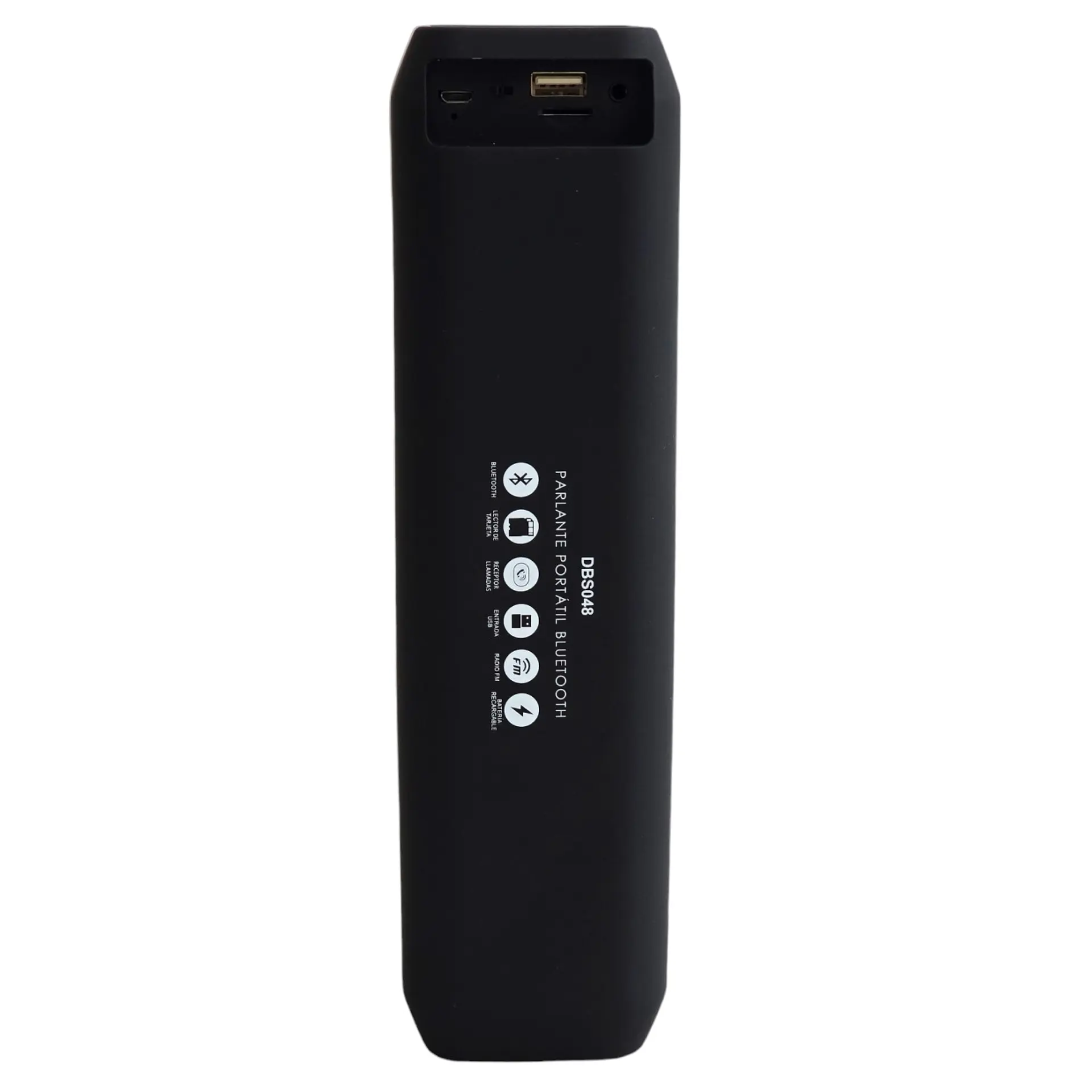 Parlante Inalámbrico Bt/Sd/Radio Multicolor Dblue DBS048BK Negro 4