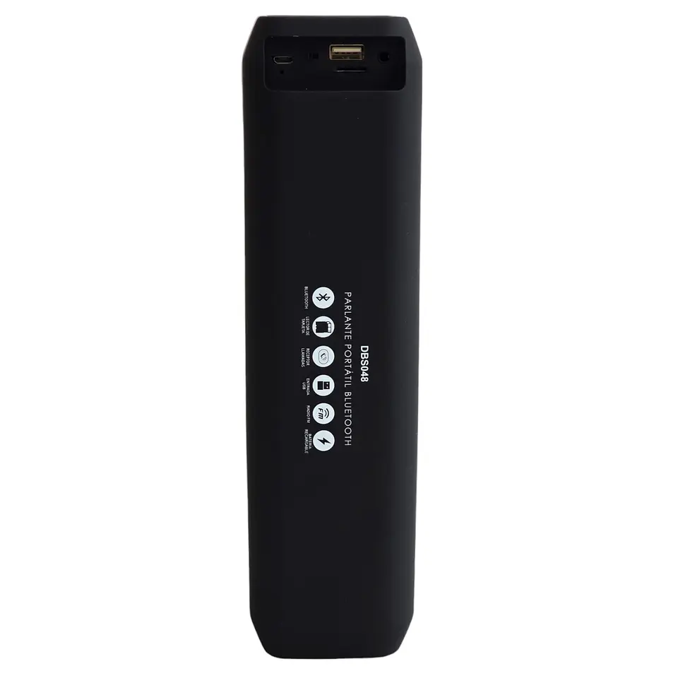 Parlante Inalámbrico Bt/Sd/Radio Multicolor Dblue DBS048BK Negro 4
