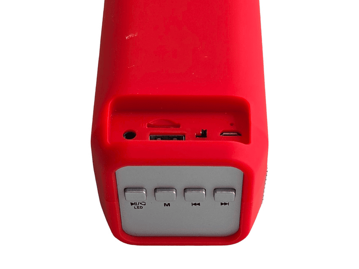 Parlante Inalámbrico Bt/Sd/Radio Multicolor Dblue DBS048R Rojo 3