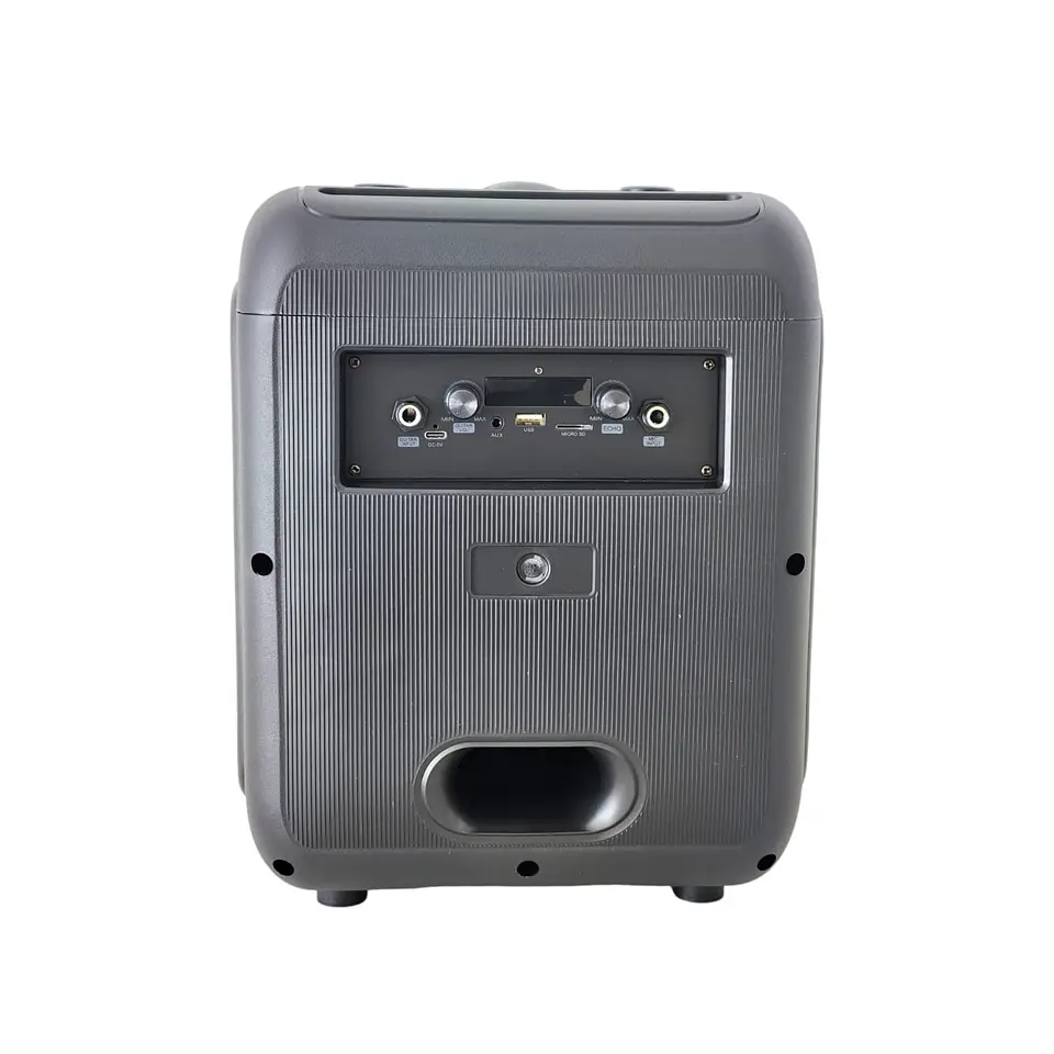 Parlante Karaoke BT Portátil Micrófono RGB Audiopro AP02097 5