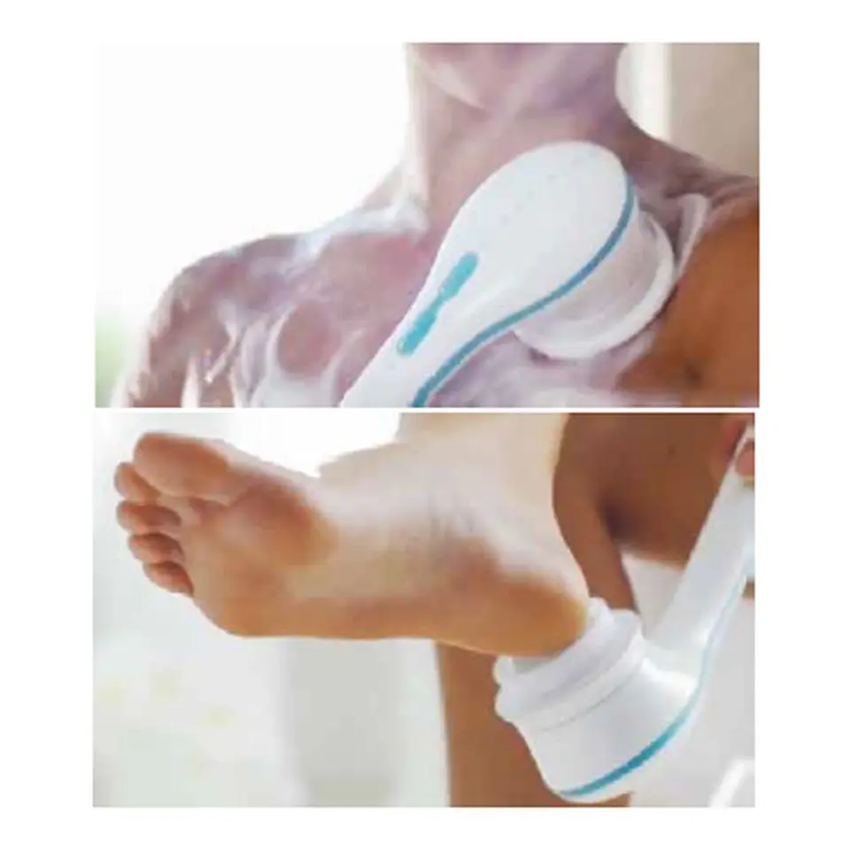 Cepillo Limpiador Facial Exfoliante Con 2 Cepillos a Pilas 3