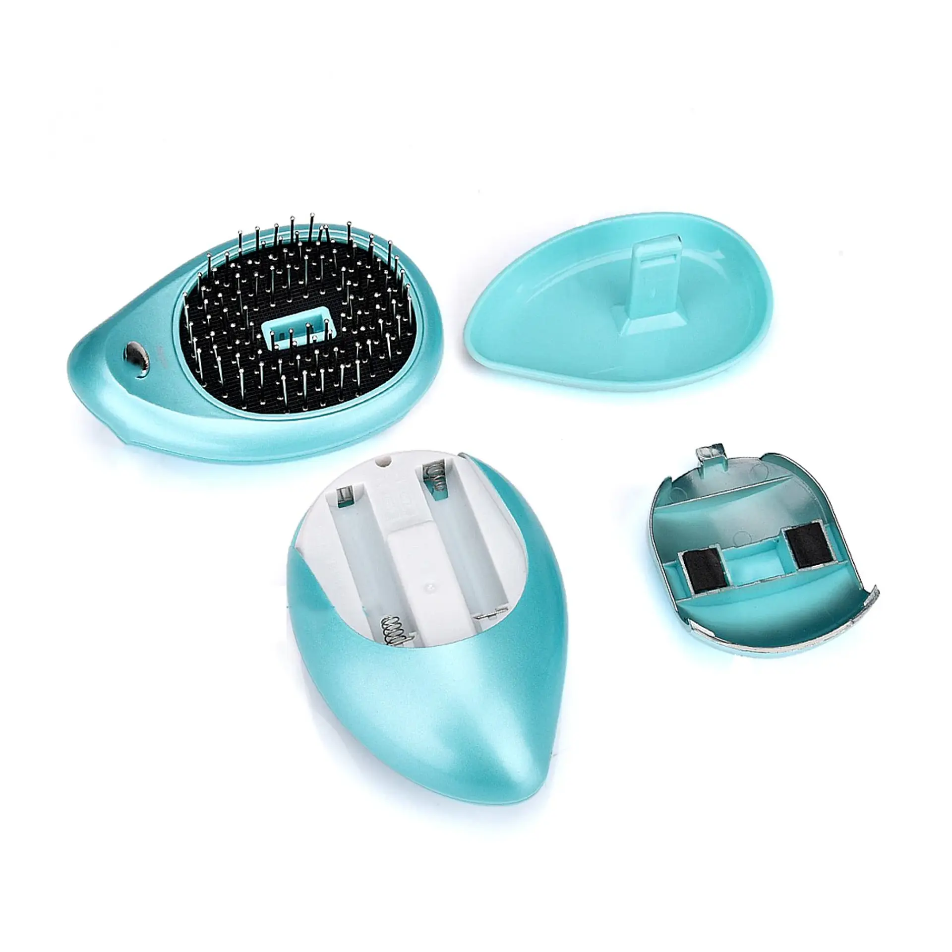 Cepillo Iónico Celeste Portátil con Vibración DBG827 5