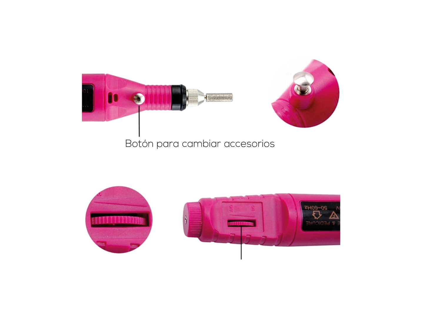 Mini Torno Para Manicure Y Pedicure De Uñas Doma DM0002 2
