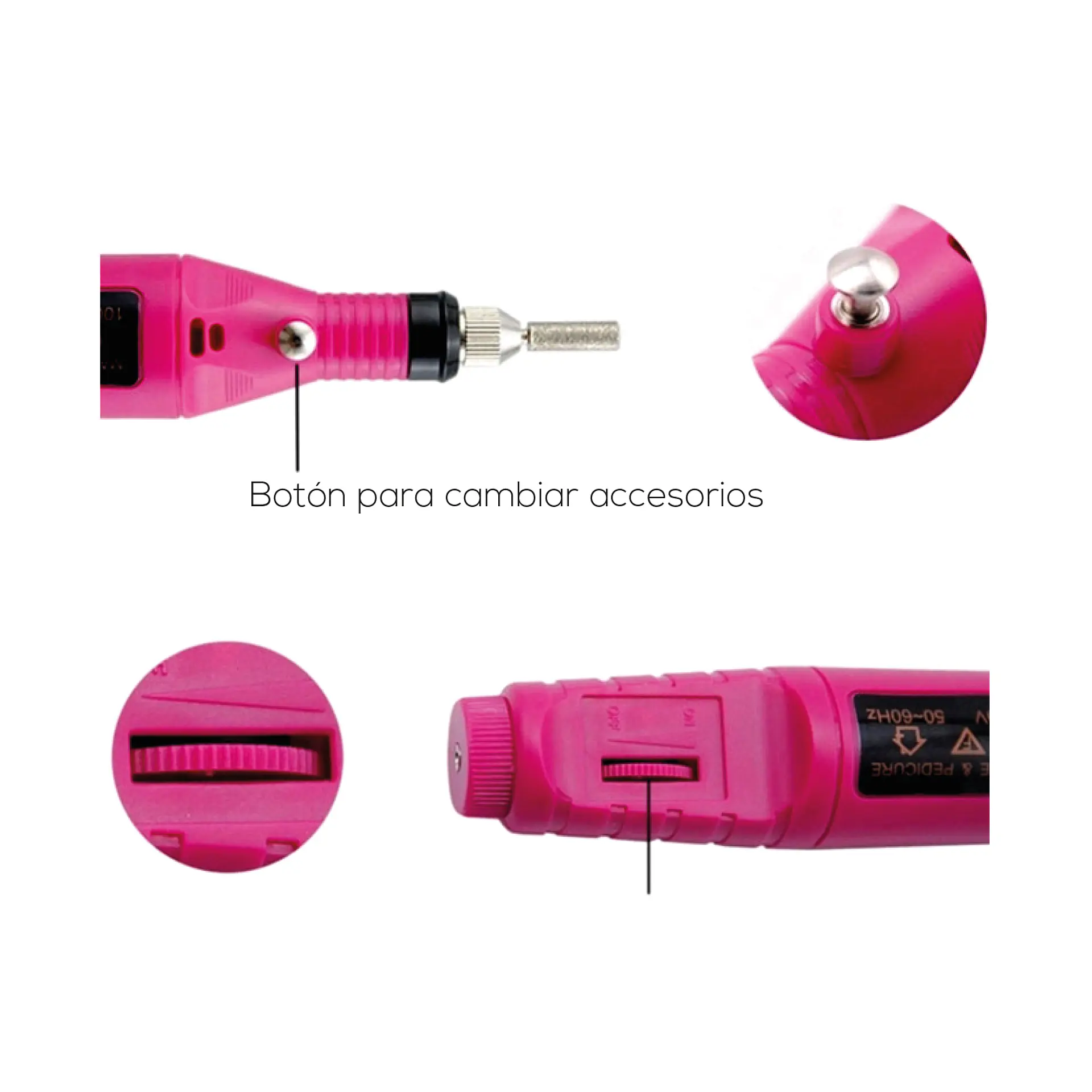 Mini Torno Para Manicure Y Pedicure De Uñas Doma DM0002 2