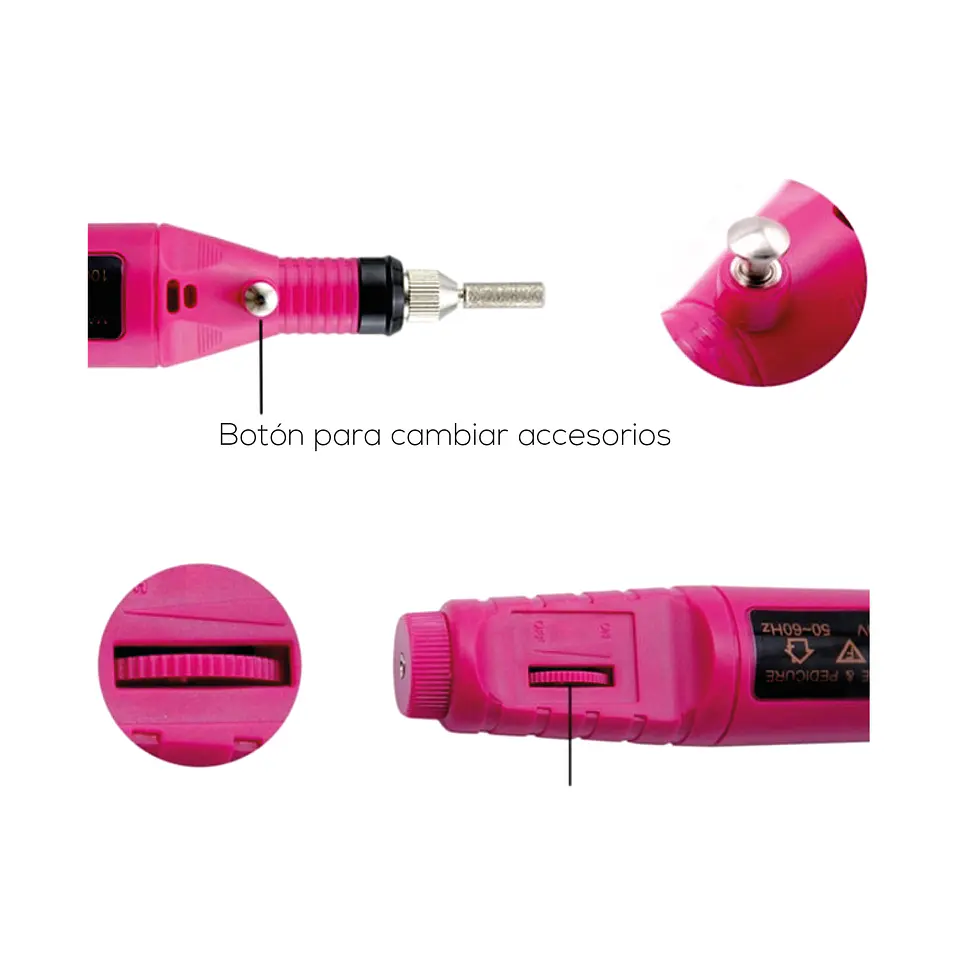 Mini Torno Para Manicure Y Pedicure De Uñas Doma DM0002 2