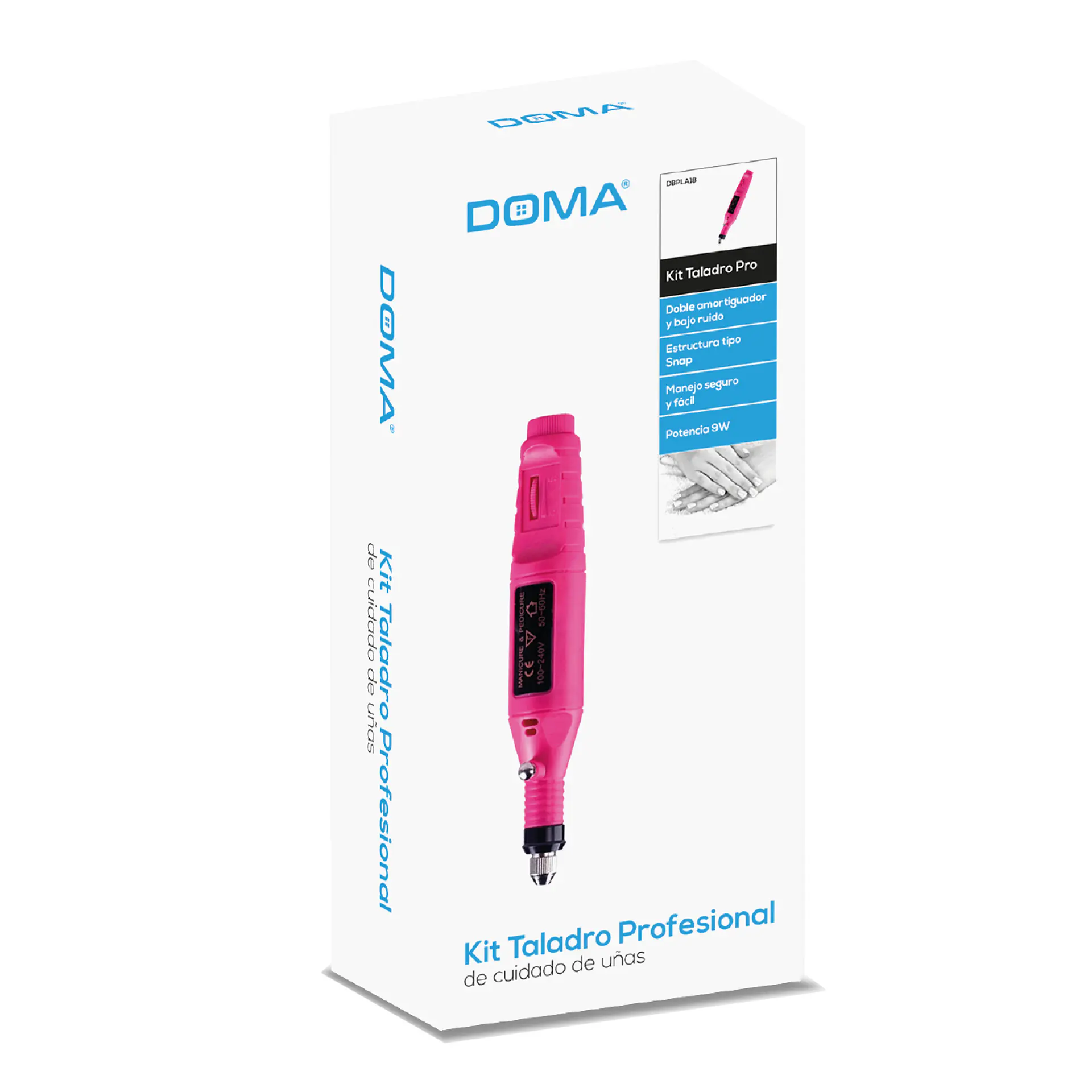 Mini Torno Para Manicure Y Pedicure De Uñas Doma DM0002 4